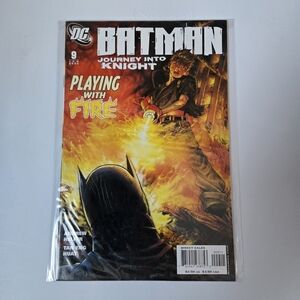 Dc comics the Batman Journey Into Knight Comic Issue 9
